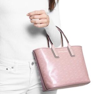 Michael Kors Jodie Small Logo Pink Tote